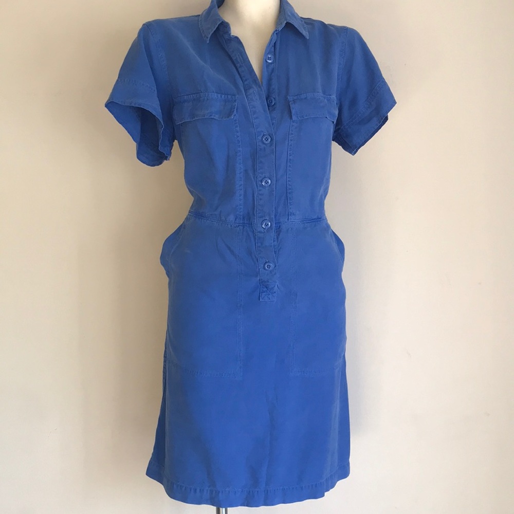 J.Crew blue casual dress size 10